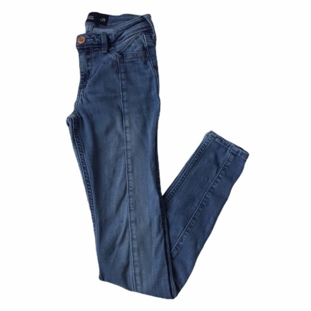Hollister Denim Blue Jean Legging Size 1